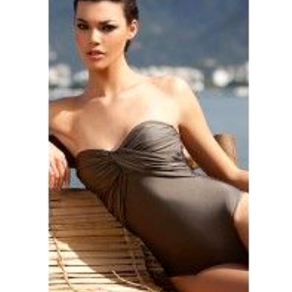 LENNY NIEMEYER BANDEAU SWIMSUIT S‎
